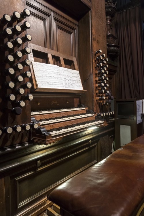 Orgel Sint-Janskathedraal Speeltafel foto: Marc Bolsius
