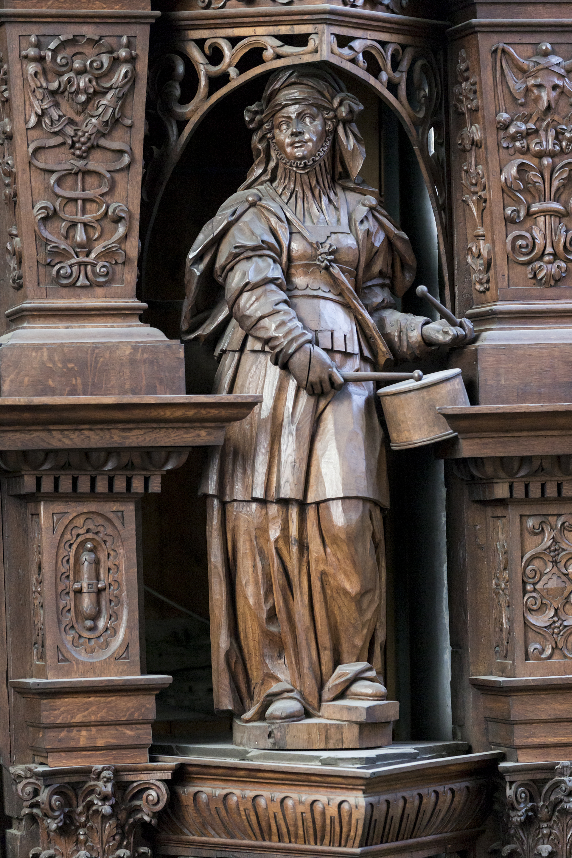 Orgel Sint-Janskathedraal-Dochter Jephta foto: Marc Bolsius